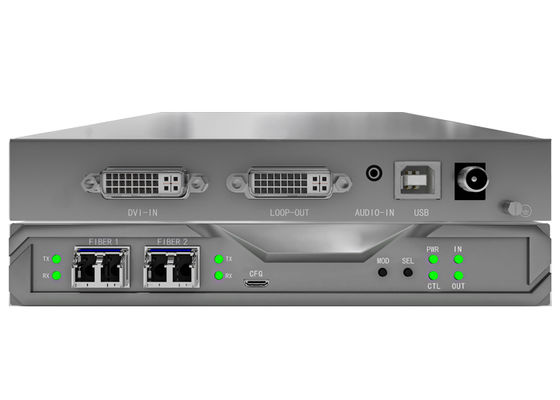 LC Interface Fiber KVM Matrix with 40 Ports and Redundant Power Supplies Not Supported