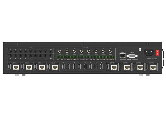 VINCAN 8x8 HDBaseT HDMI Matrix Switcher with 4K60 4:4:4 Video and PoC for Professional AV Installations