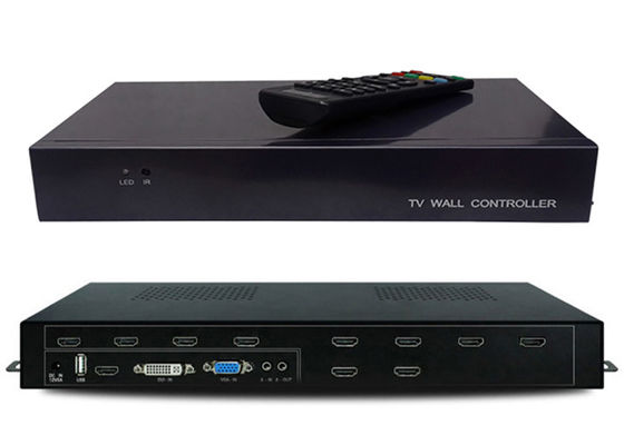 HDMI 1 In 9 Out 1080P VGA Video Wall Processor 2x2 3X3 3x2 4x2