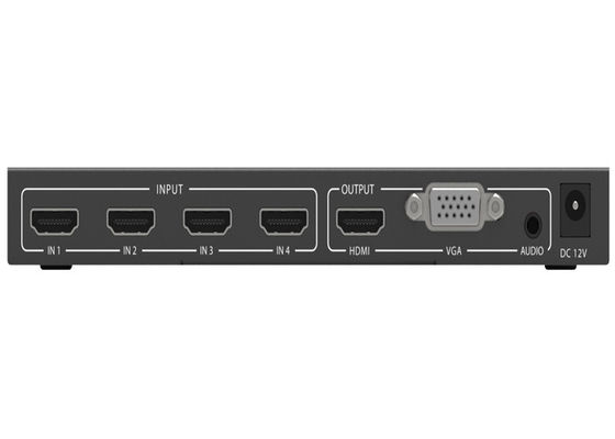 HDMI Quad 4x1 Multiviewer maximum 1920×1080P 60Hz Video Resolution