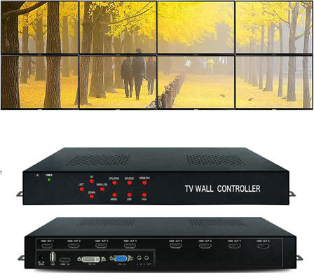 2x2 3x3 LCD Video Wall displays Controller systems