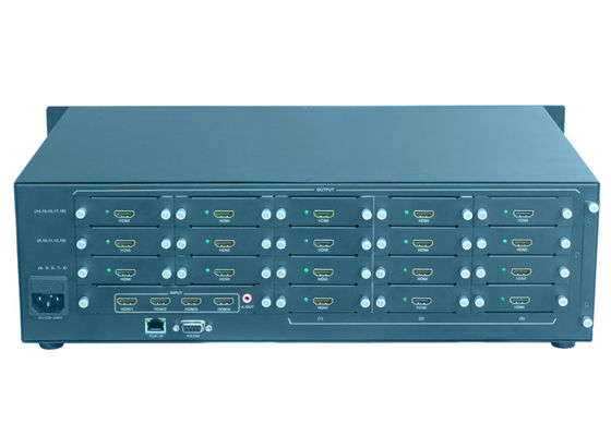 4K 60HZ LCD Video Wall Controller 4 HDMI Signal Input 16 Output