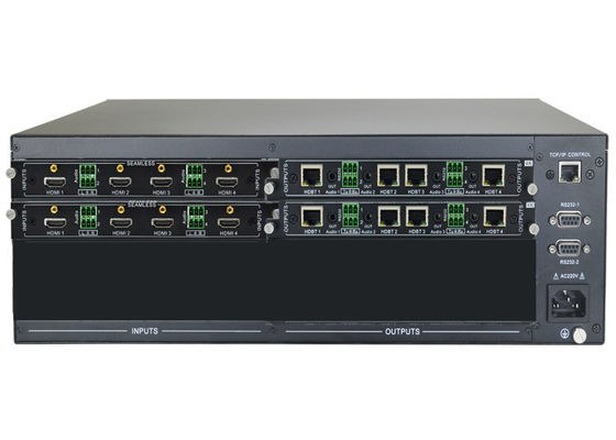 Seamless EDID 4K Video Matrix Switcher 8 HDMI Input 8 HDBaseT Output