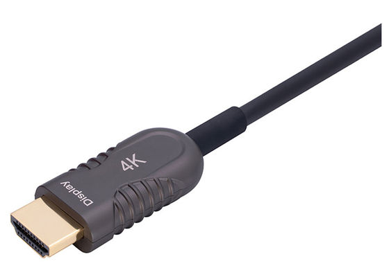 Custom Length max 100m HDMI Fiber Optic Cable Type A To Type A