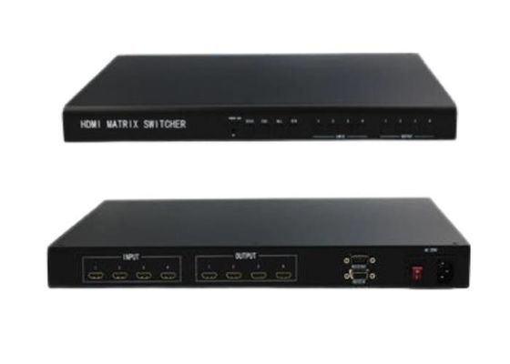 HDCP1.3 HDTV 1920x1080P 60HZ Matrix Video Wall Processor 4 In 4 Out