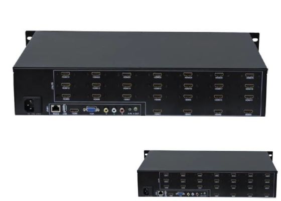 5X5 Multi Screen Controller 1ch HDMI Input 25 Ch Outputs For LCD