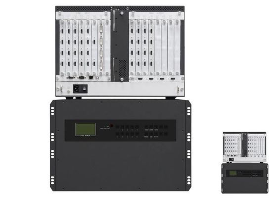 4K Input Card 7U Modular Video Wall Controller 16 Ch HDMI Output