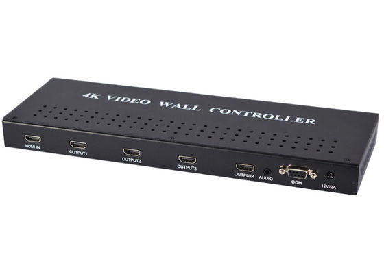 1 IN 4 OUT 4K HDMI 1.4 Processor 2X2 1X2 2X1 1X3 3X1 1X4 4X1 Modes