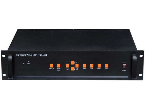 Hdmi 2x2 3x4 2x6 2x5 LCD  Video Wall Matrix Controller With RS232 Control For 12 TV Splicing