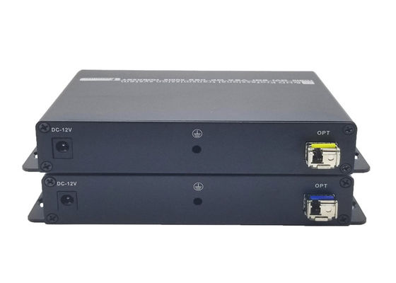 RS232 Port HDMI Video Extender 1920x1200 3Gbps Over Fiber Optic