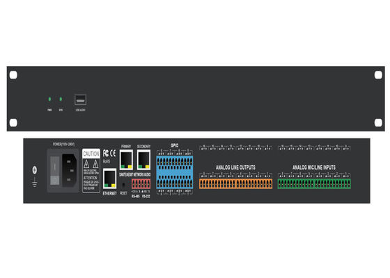 Korneff Amplified Instrument Dante Controller Mac Digital Signal Processor