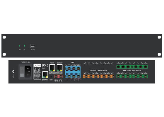 Dante Network Studio Monitor Audio Digital Volume Controller Dsp