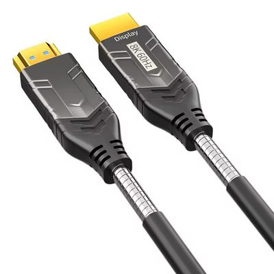 Ultra Long 4K HDMI Optical Cable – Zero Signal Loss, HDR Ready, Plug & Play Design