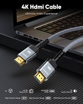 4K 60Hz HDMI Fiber Optical Cable - Long Distance HDMI Transmission