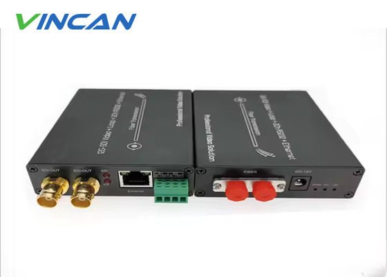 12G SDI Uncompressed 4K Video Fiber Extender | Real-Time UHD Optical Transmission