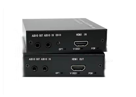 20KM Transmission 1920x1080@60Hz Plug-and-Play Fiber Optic HDMI Extender for Home Theater and Broadcast