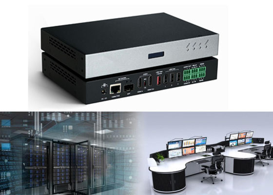 H.264 H.265 2K& 4K IP KVM HDBaseT Encoder Av Over Ip Encoder Decoder