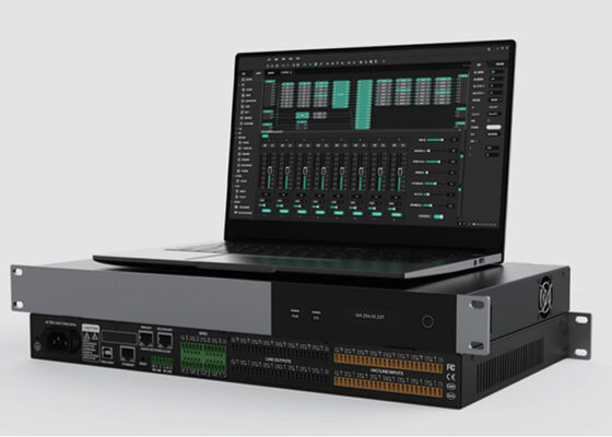 DSP Audio Processor Paging System Controller Background Music System | Smart Multi-Zone Audio Management