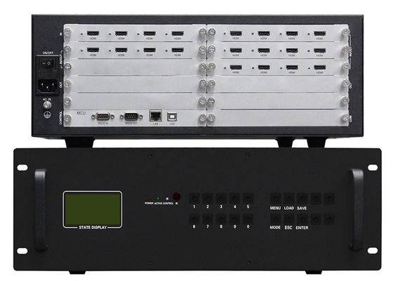 HDMI 1920*1200 60HZ Video Wall Processor 8 Channels In 12 Channels Out