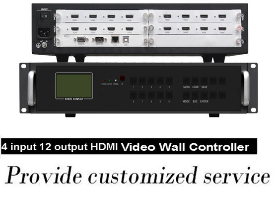 3x2 2x4 2x3 HDMI Video Wall Controller with CE RoHs FCC passed