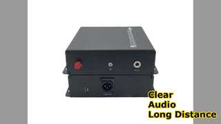 Fiber Optic Audio Converter  Channel